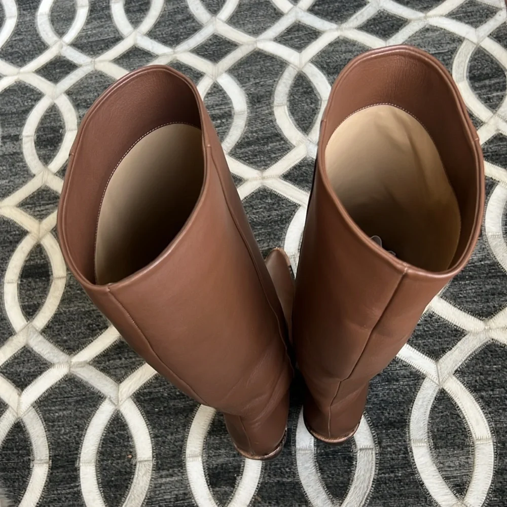 Tamara Mellon Wild One Knee High Leather Boot - Picture 6 of 11